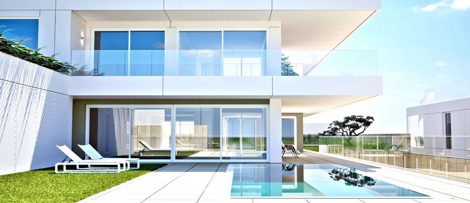 4 bedroom detached house with lift - Praia da Areia Branca - First line