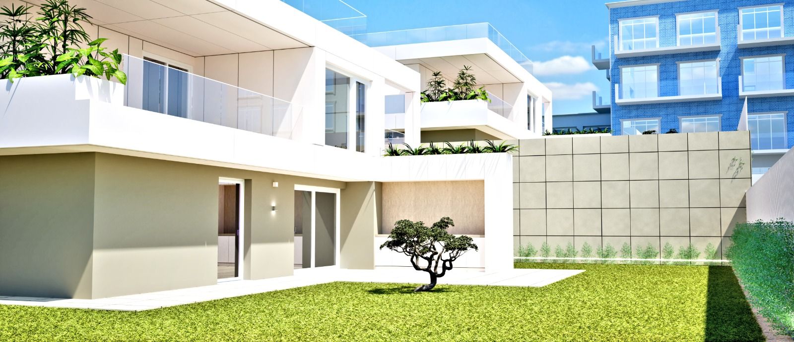 4 bedroom detached house with lift - Praia da Areia Branca - First line