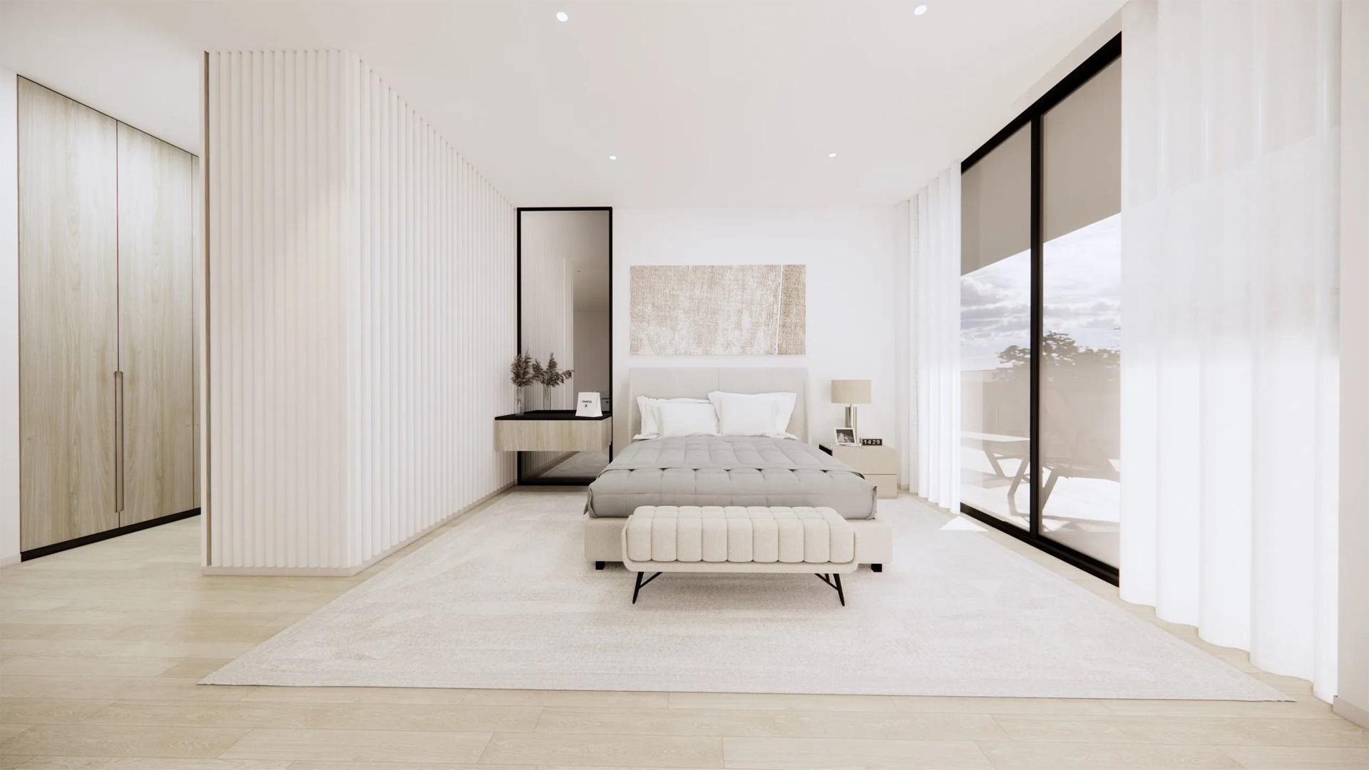 Apartamento de 4 habitaciones con balcón y garaje en Gondormar