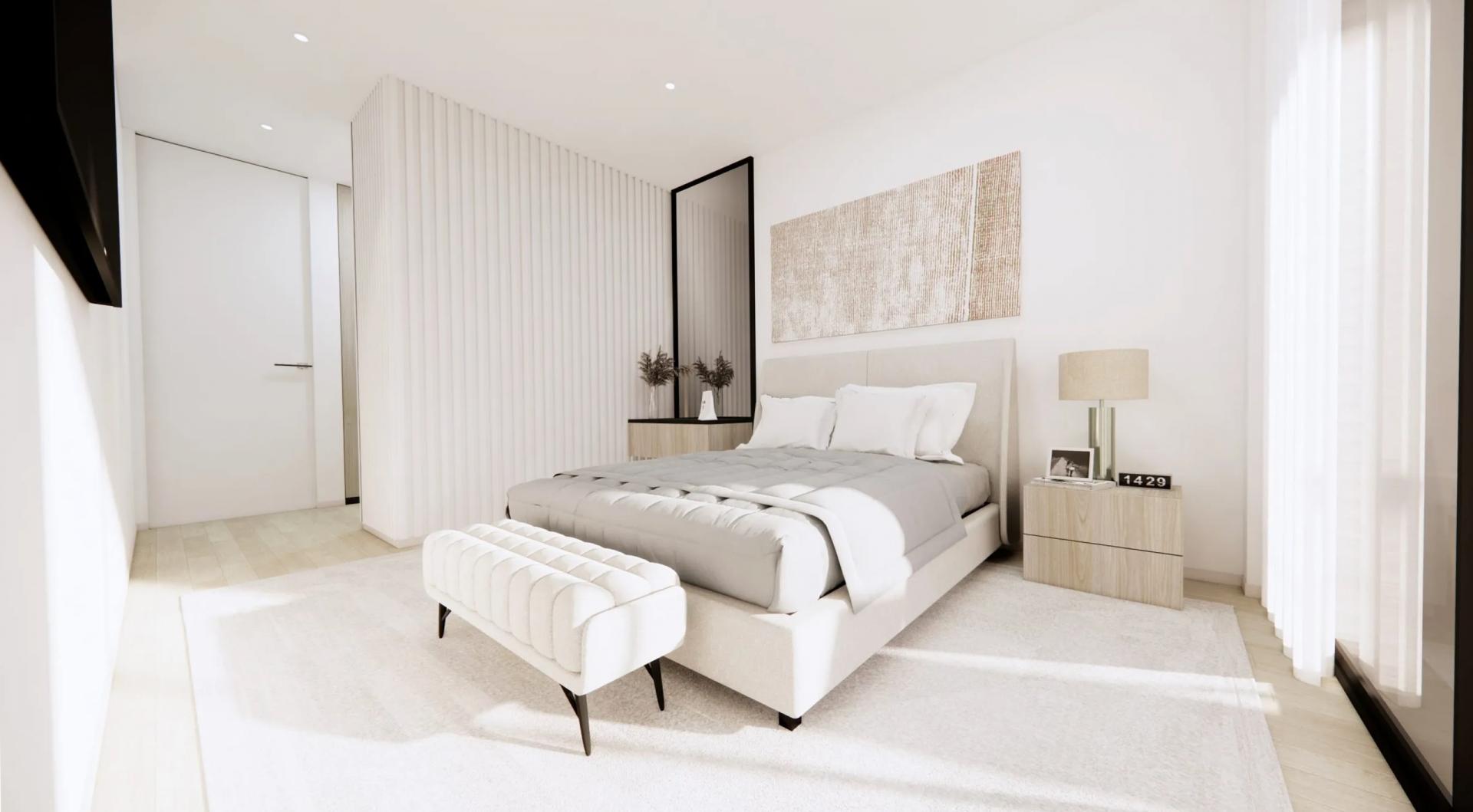 Apartamento de 4 habitaciones con balcón y garaje en Gondormar