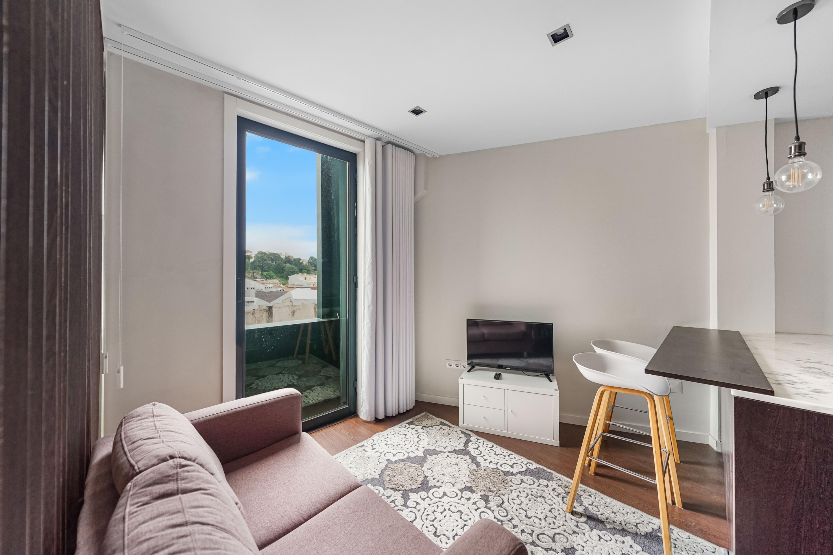 Studio apartment in front of the metro station!