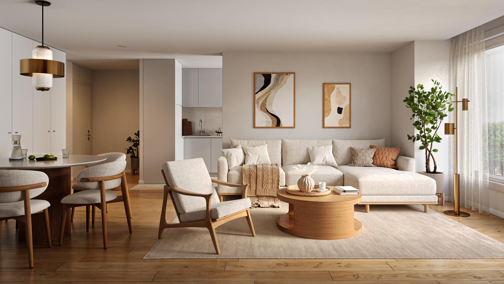 Two-bedroom apartment