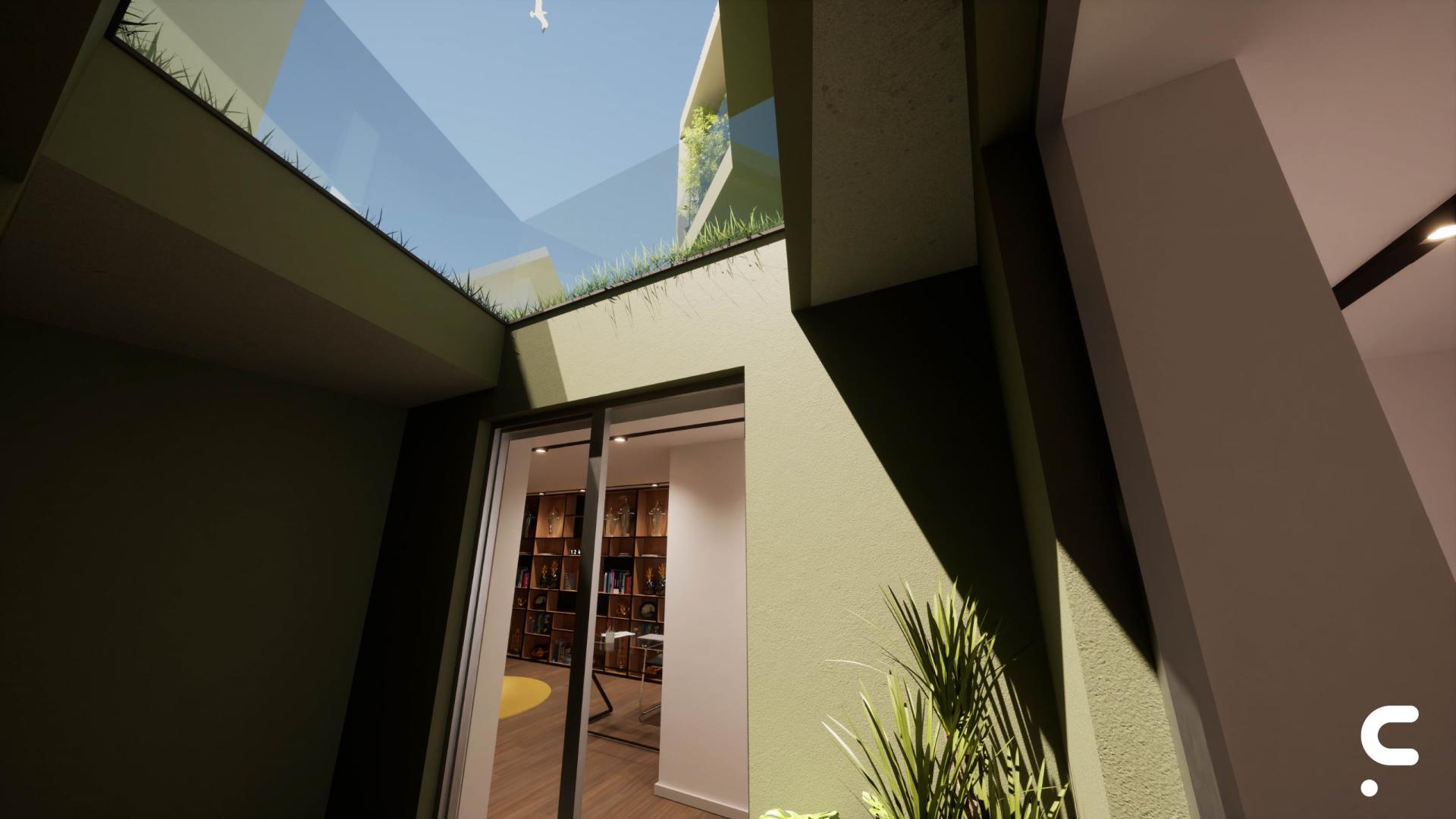 Casa de 3 dormitorios + oficina en condominio privado con piscina