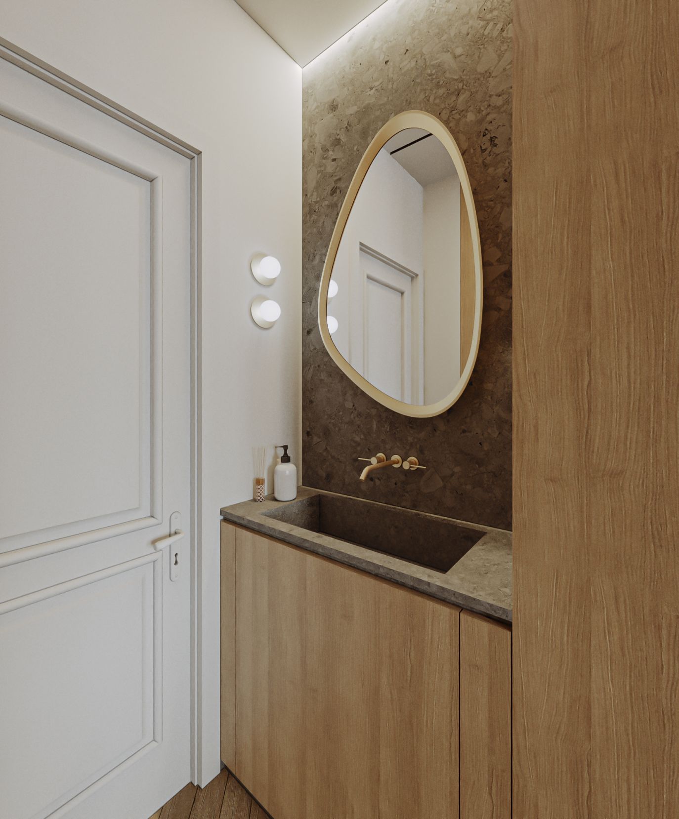 Studio apartment of 45m2 on Rua do Comércio in Porto.