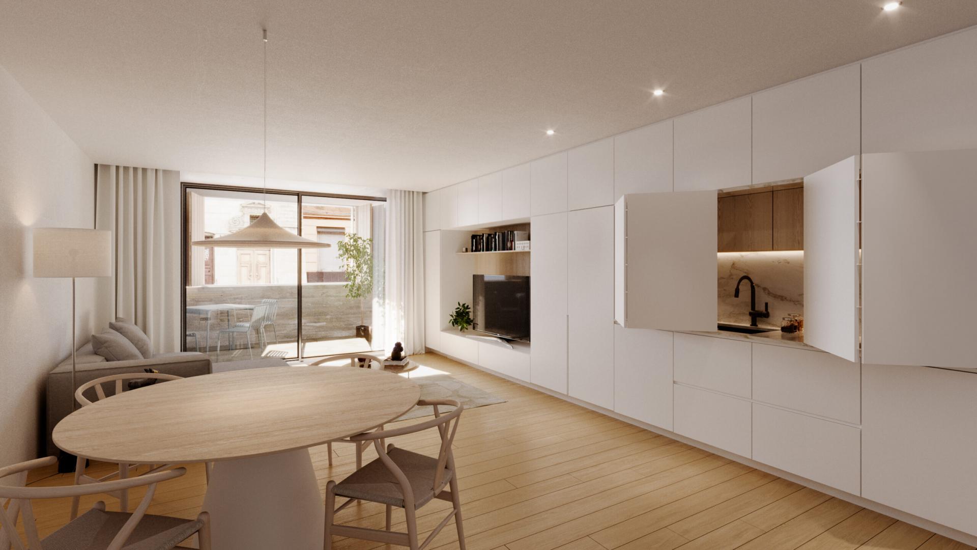 Appartement de 3 chambres