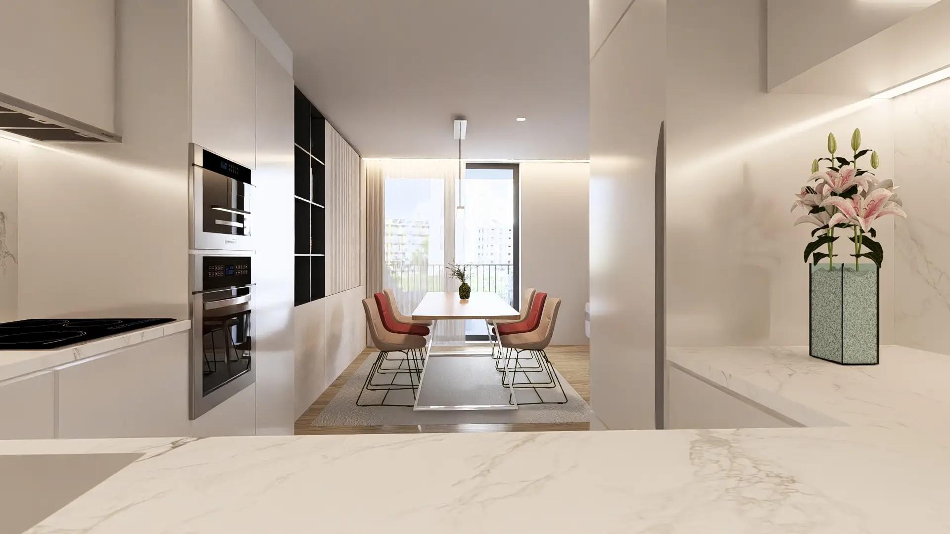 2+1 Bedroom Apartment with Balcony in Armação de Pêra | 300 metres from the beach