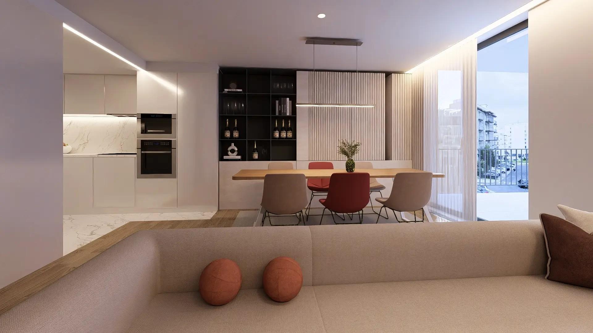2+1 Bedroom Apartment with Balcony in Armação de Pêra | 300 metres from the beach