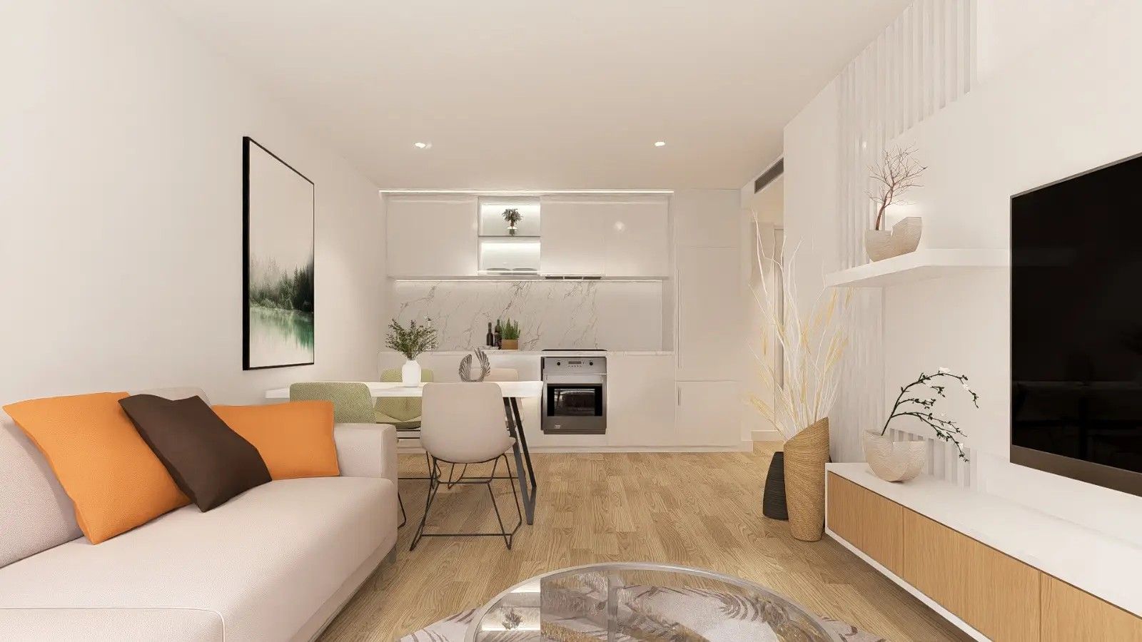 Studio+1 Apartment with Balcony in Armação de Pêra | 300 metres from the beach