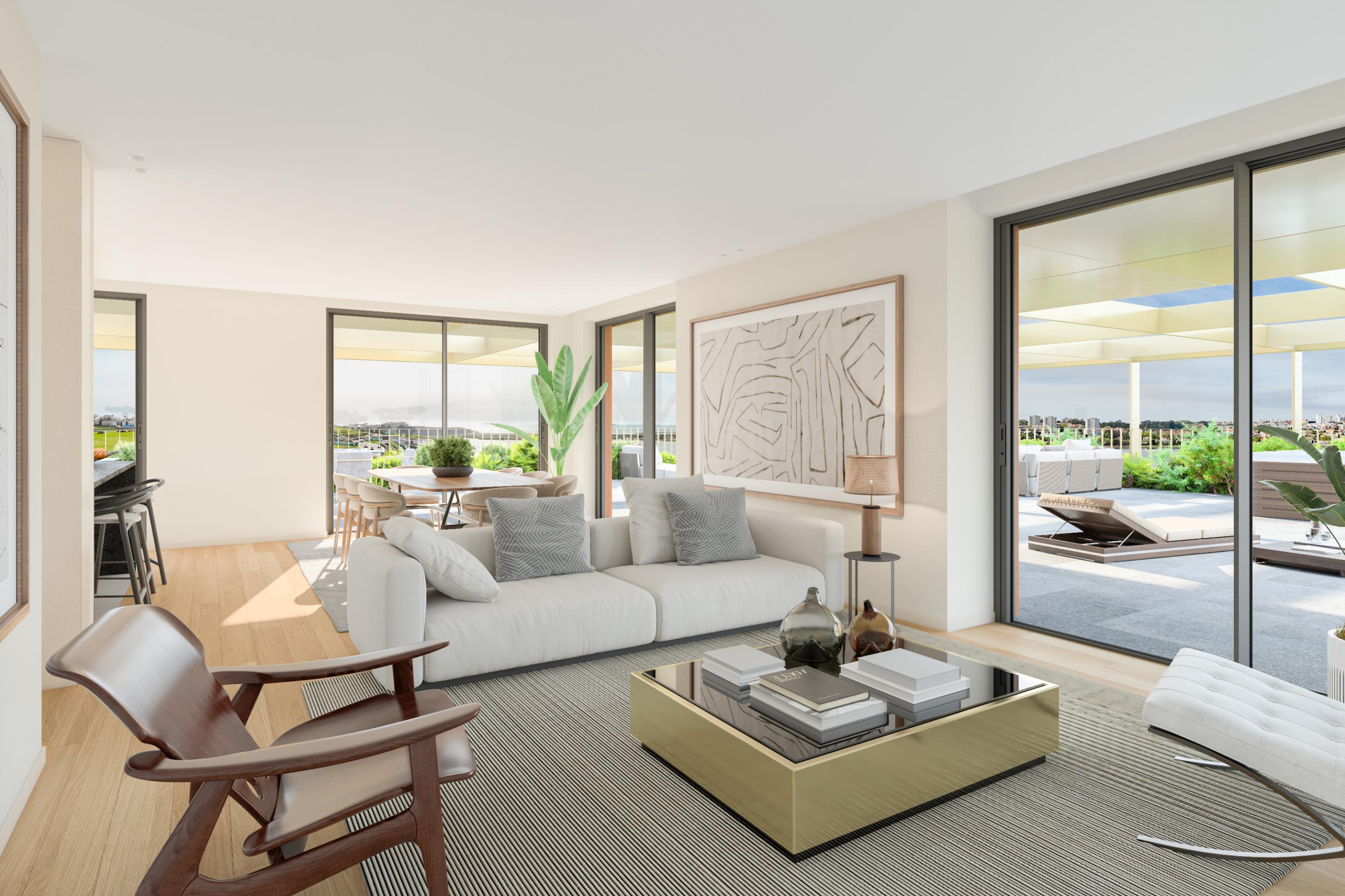 Appartement de 4 chambres avec vues panoramiques à Gaia