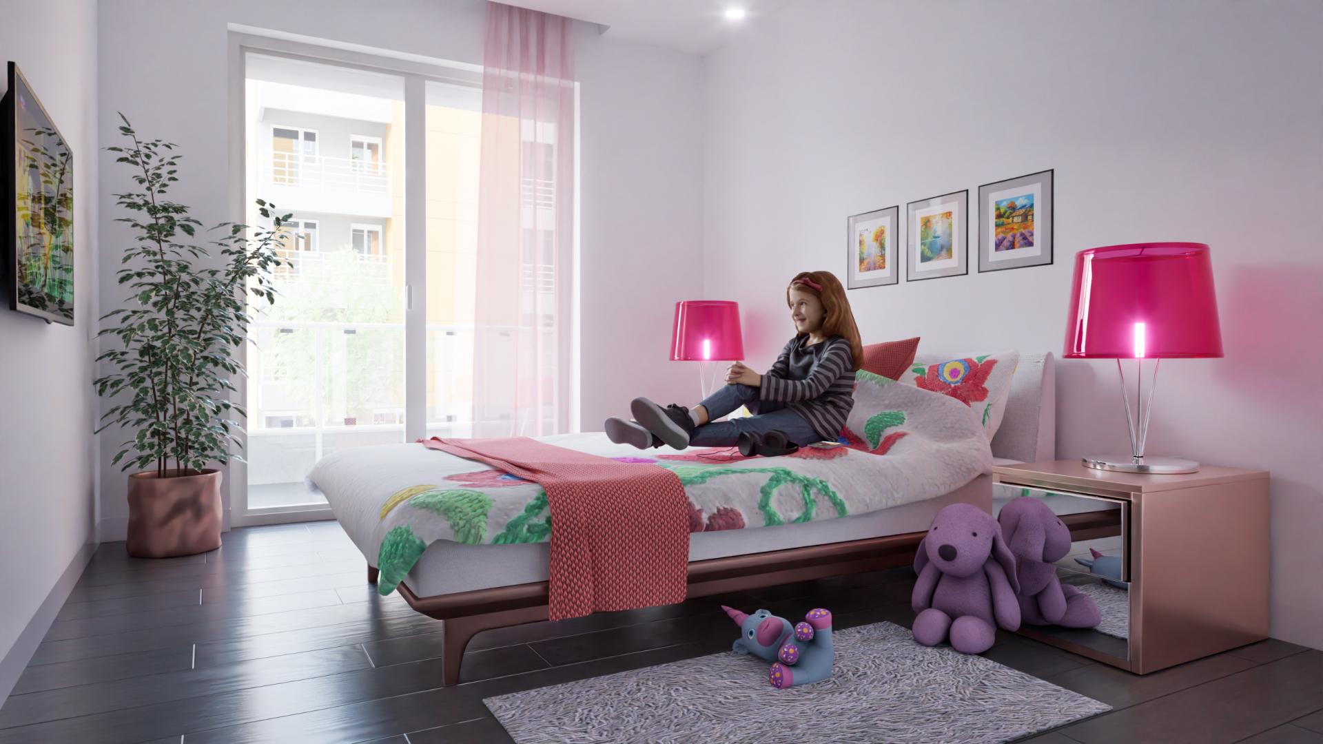 Appartement de 2 chambres avec salle de sport et finitions de luxe