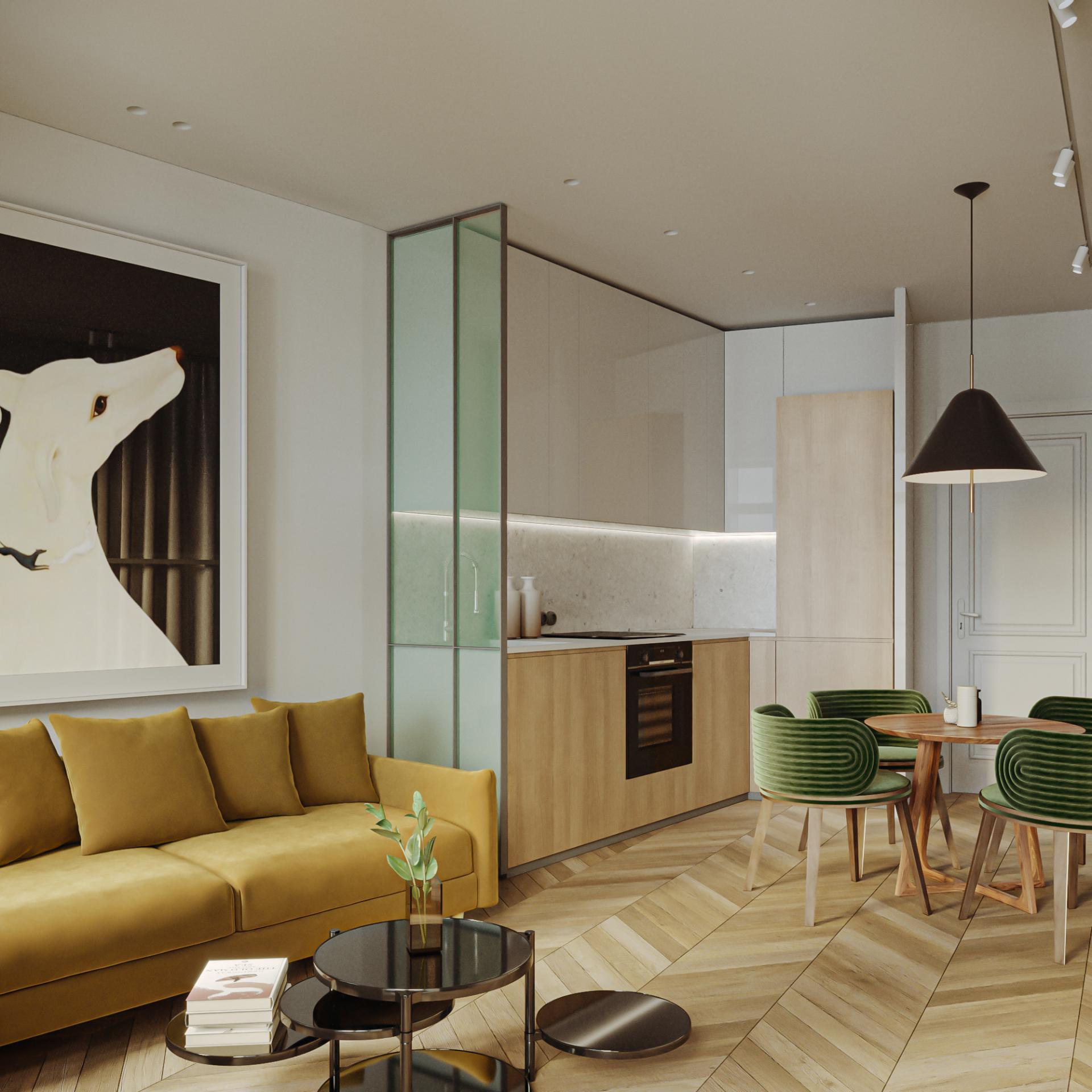 1-Bedroom Apartment of 57m2 on Rua do Comércio do Porto