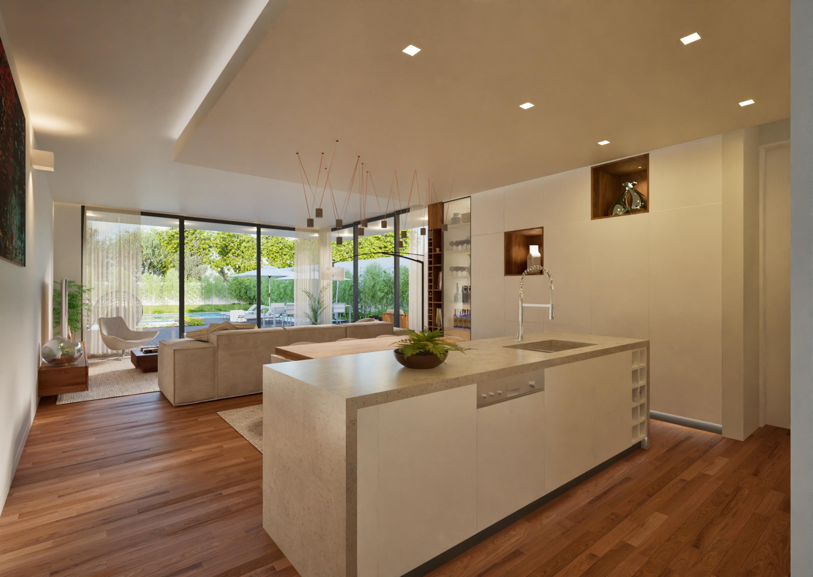 Maison haut de gamme 3 chambres avec piscine chauffée