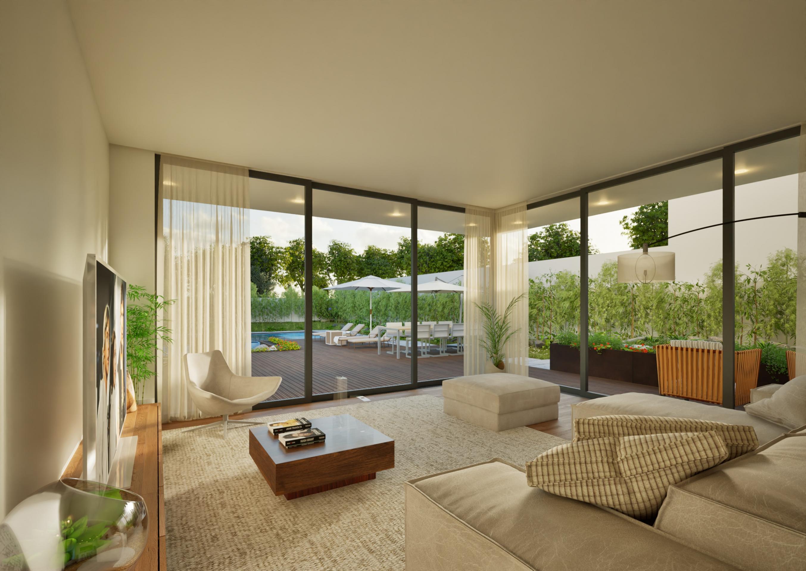 Maison haut de gamme 3 chambres avec piscine chauffée