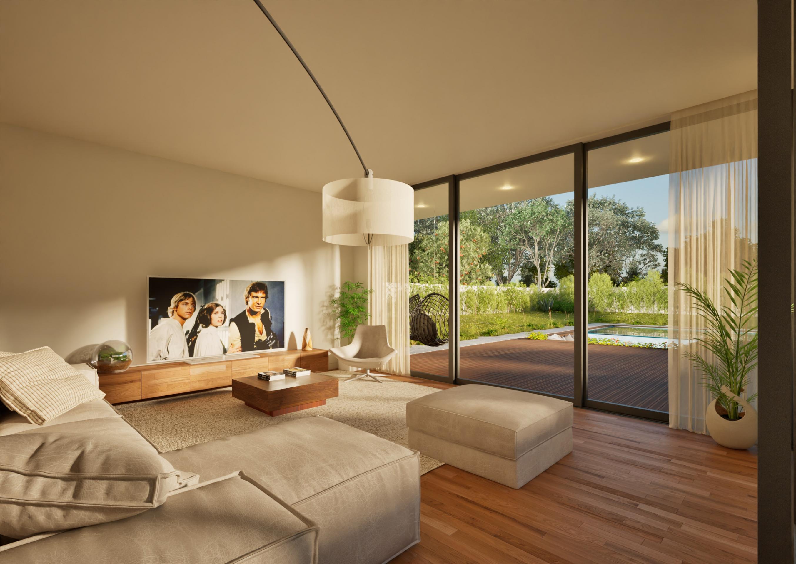 Maison haut de gamme 3 chambres avec piscine chauffée