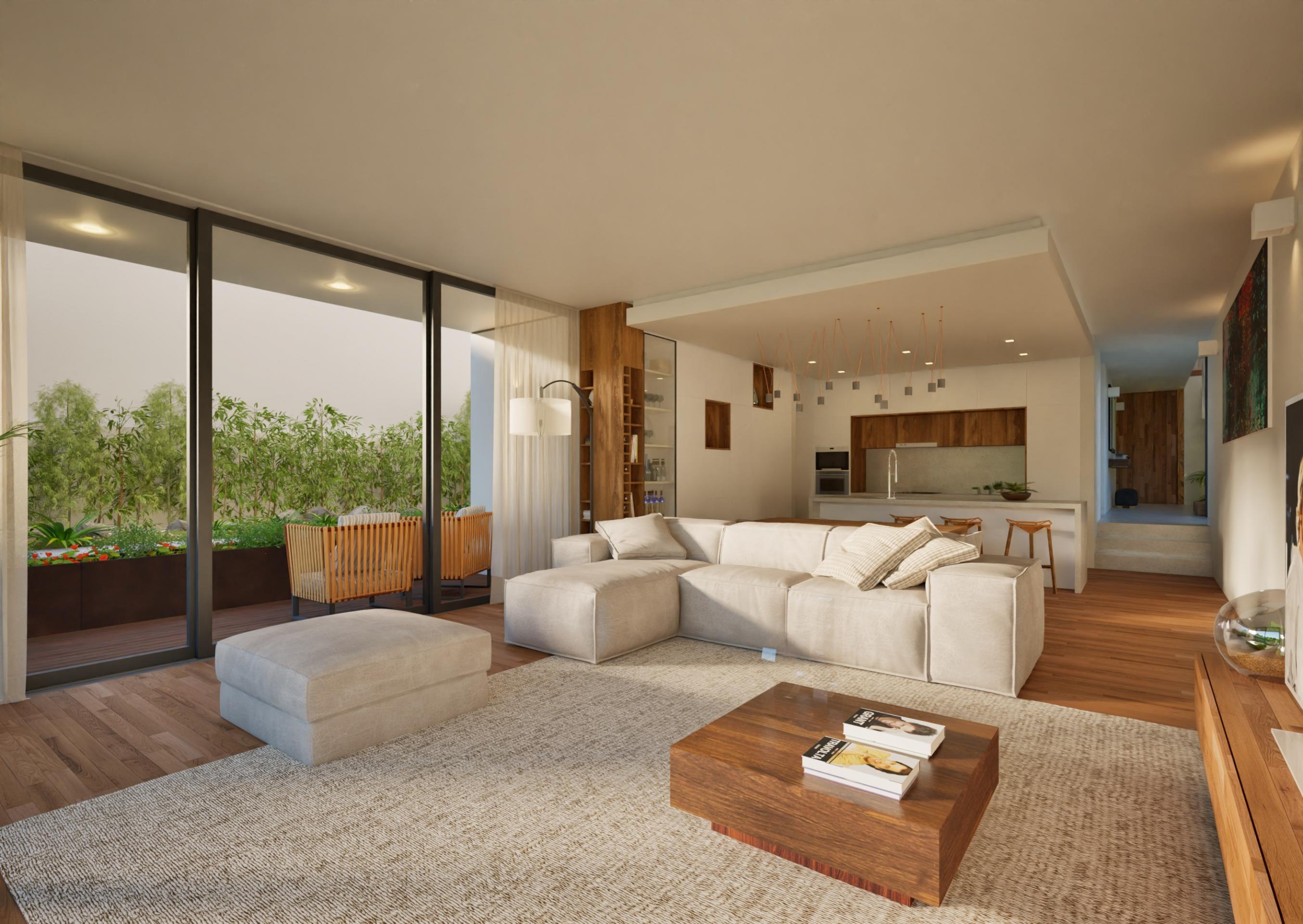 Maison haut de gamme 3 chambres avec piscine chauffée