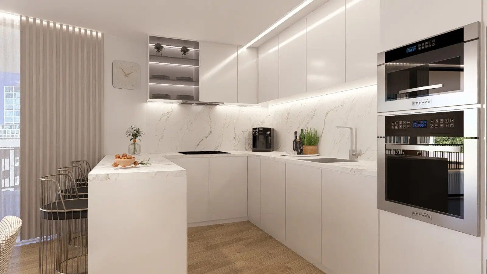 2+1 Bedroom Apartment with Balcony in Armação de Pêra | 300 metres from the beach