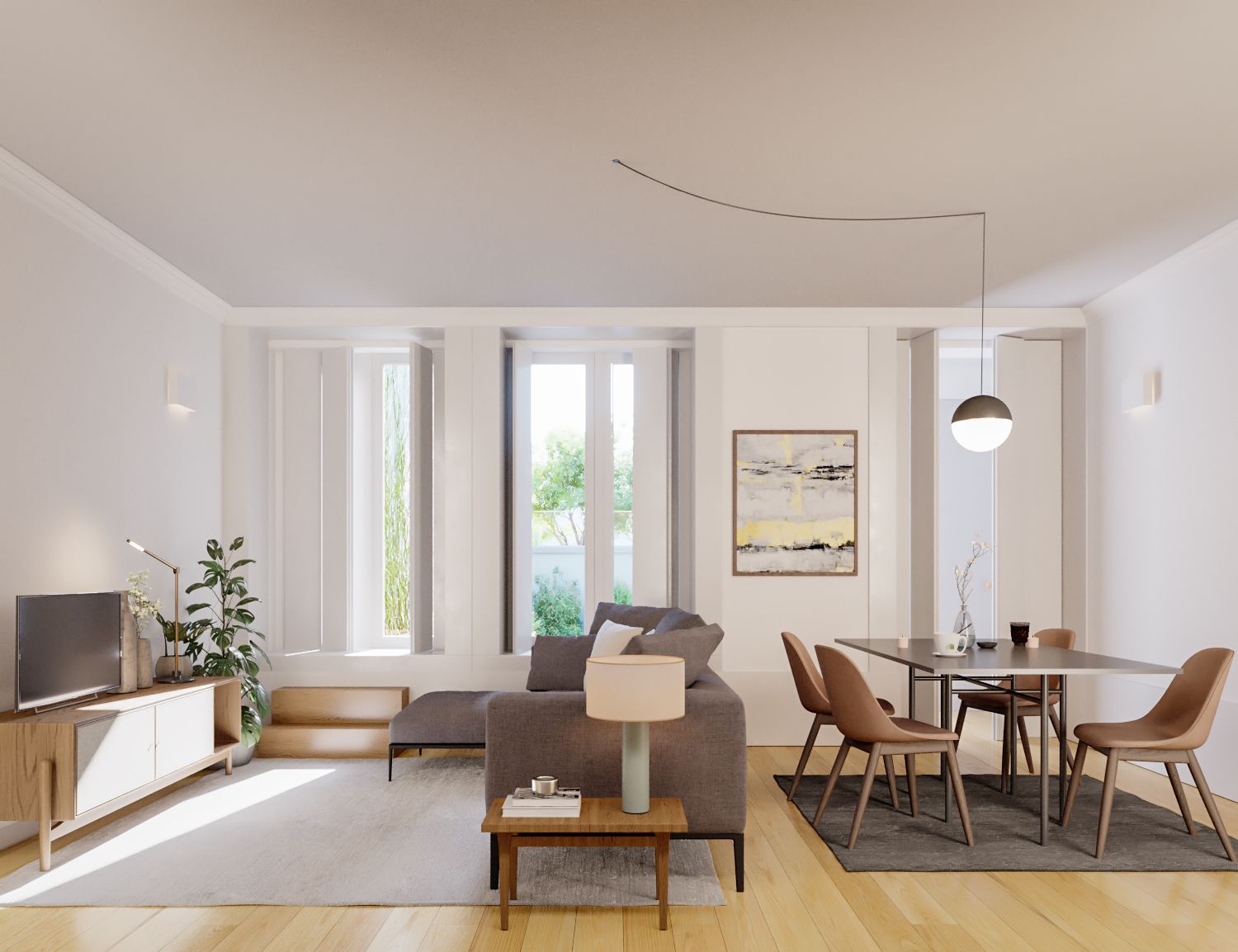 1 + 1 bedroom flat