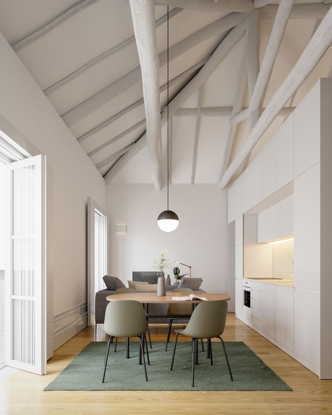 1 + 1 bedroom flat