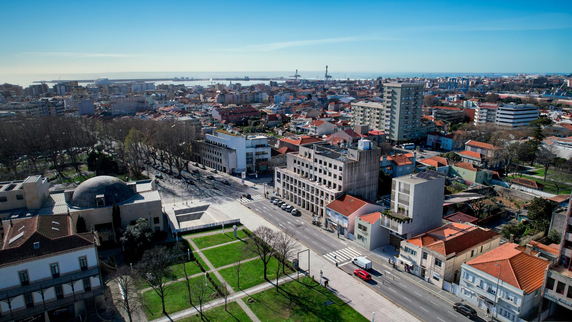 Estudio en el centro de Matosinhos.