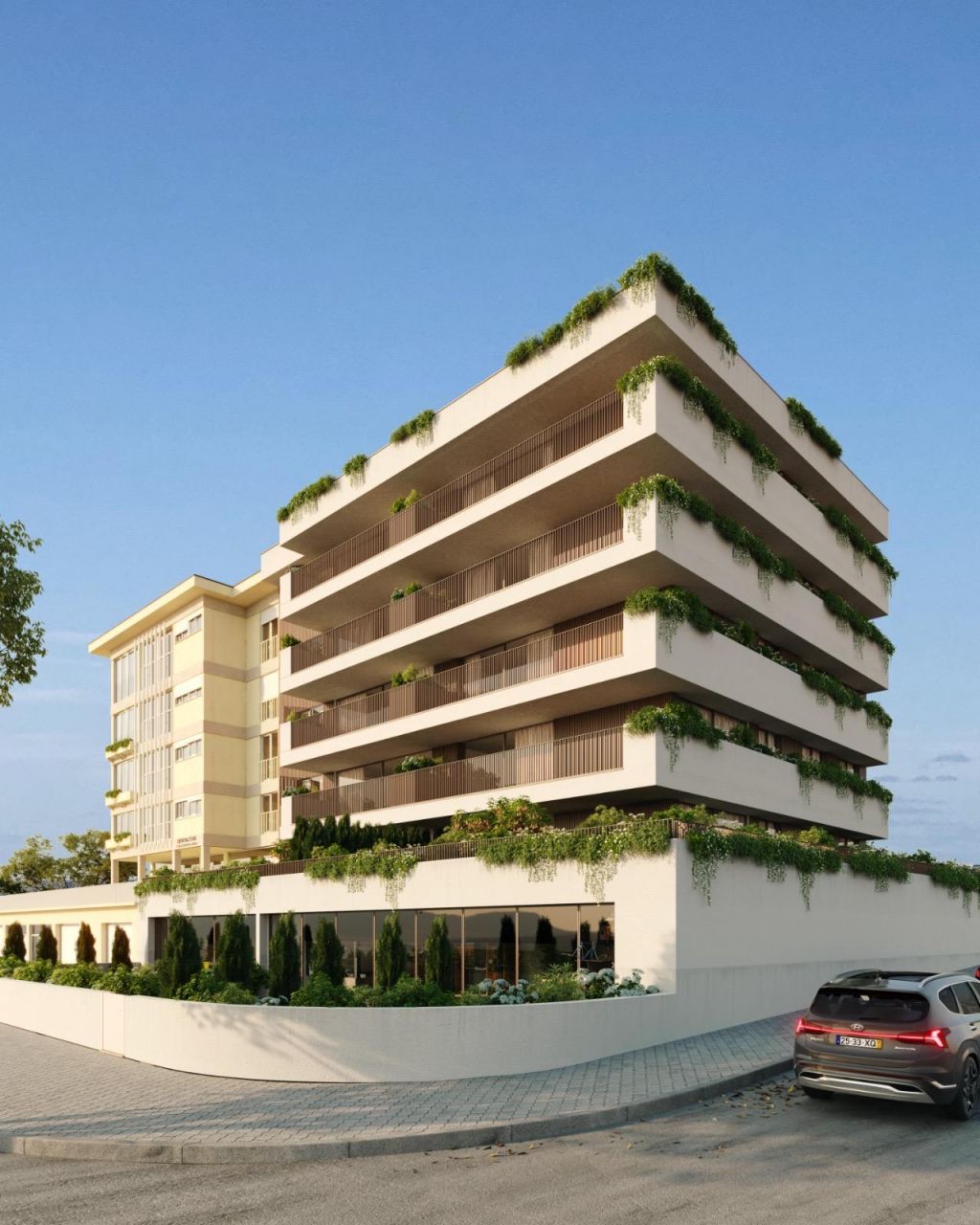 Apartamento T3 com garagem e vista para o Mar
