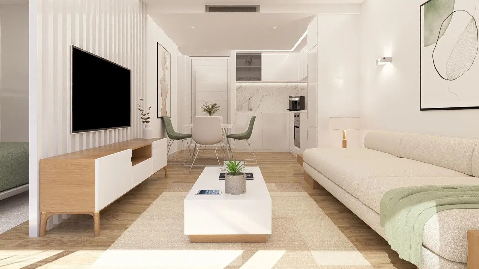 Studio avec balcon à Armação de Pêra | à 300 mètres de la plage