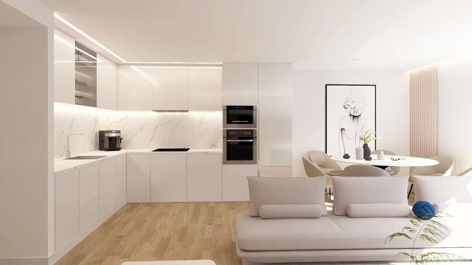 2+1 Bedroom Apartment with Balcony in Armação de Pêra | 300 metres from the beach