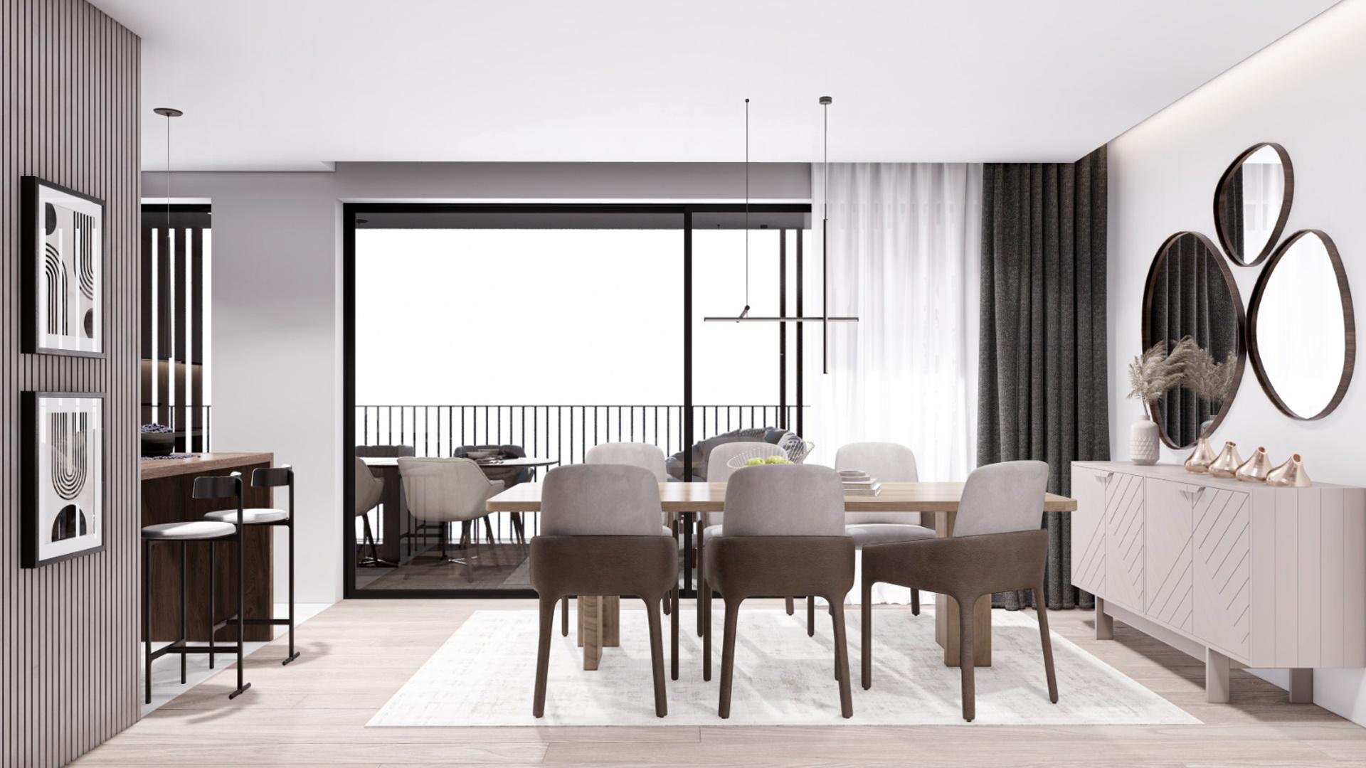 T3 of excellence with large balcony and parking space