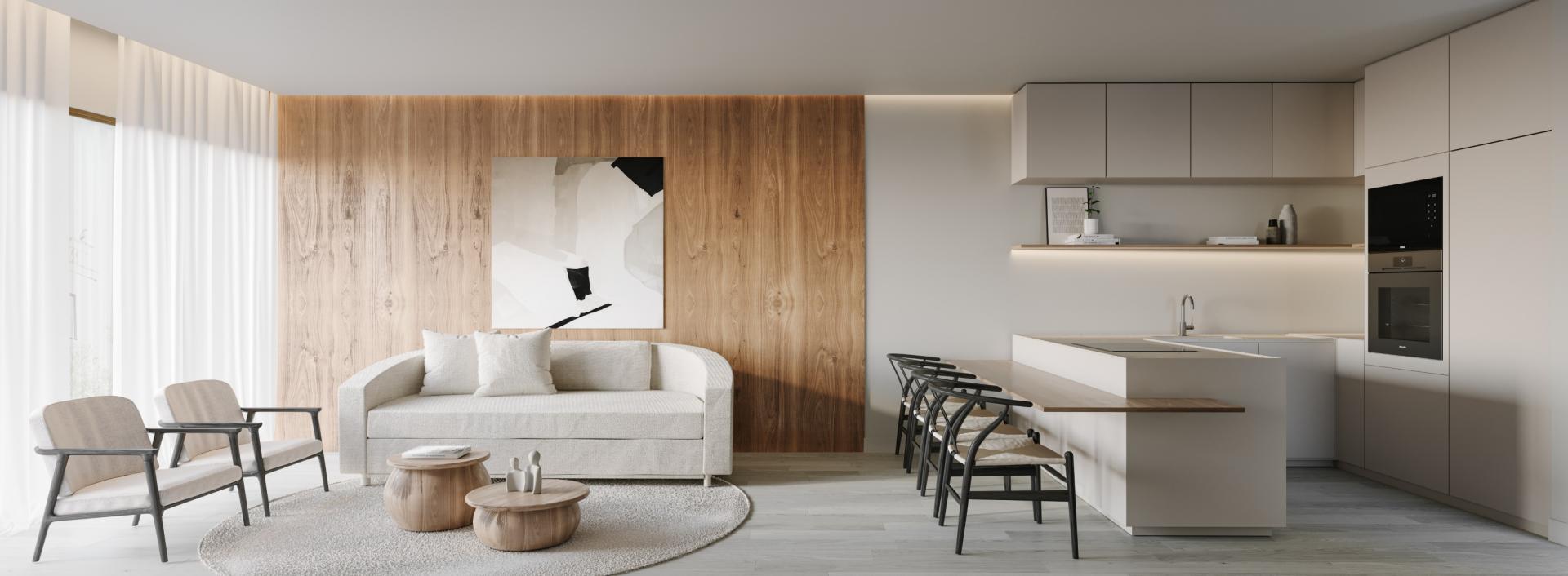 3-bedr. flat in luxurious condominium