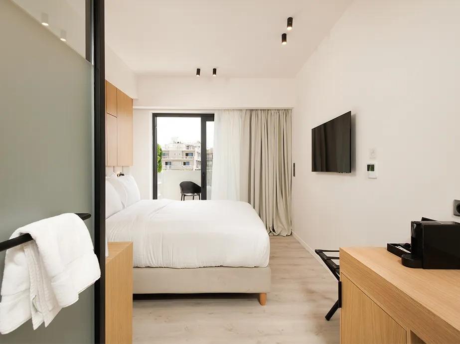 Apartamento T1 em Pireu com Rooftop e Piscina