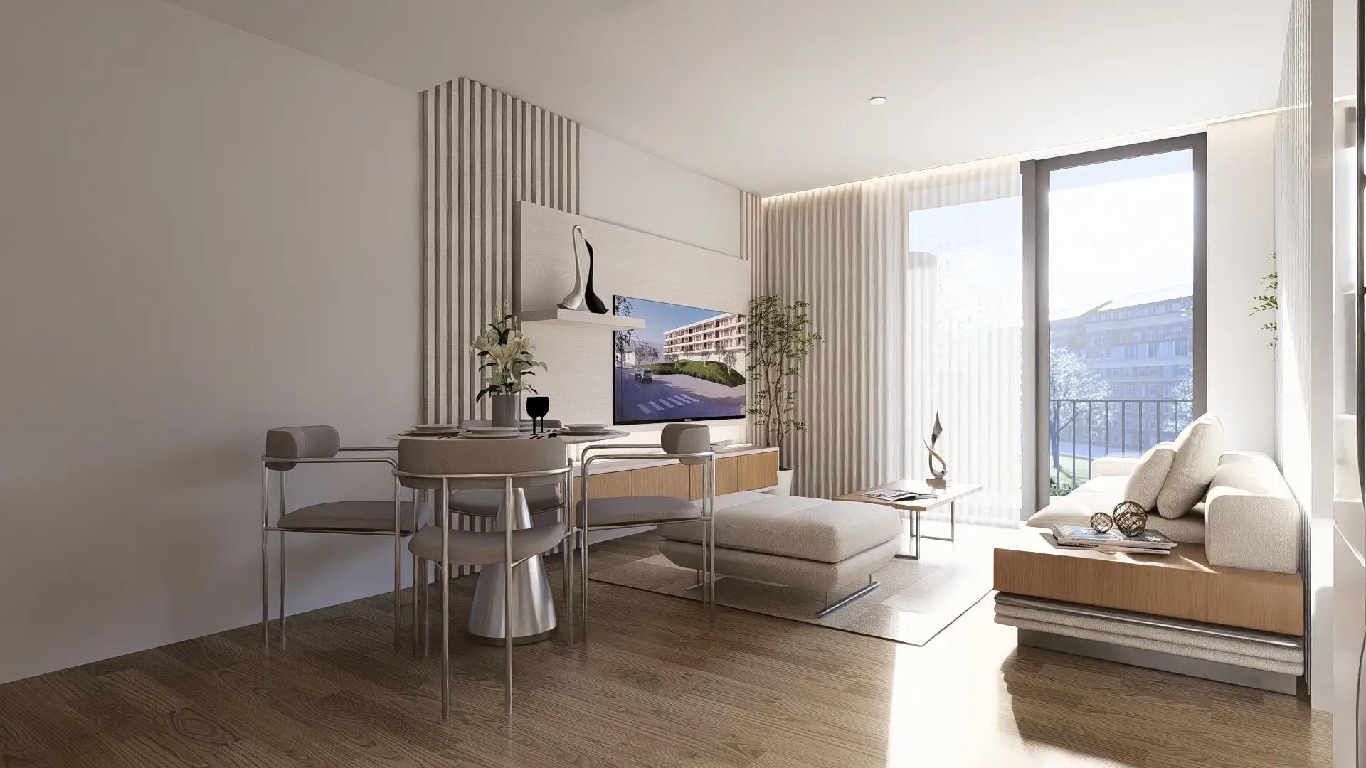 Apartamento T0 com Varanda em Armação de Pêra | 300 metros da praia