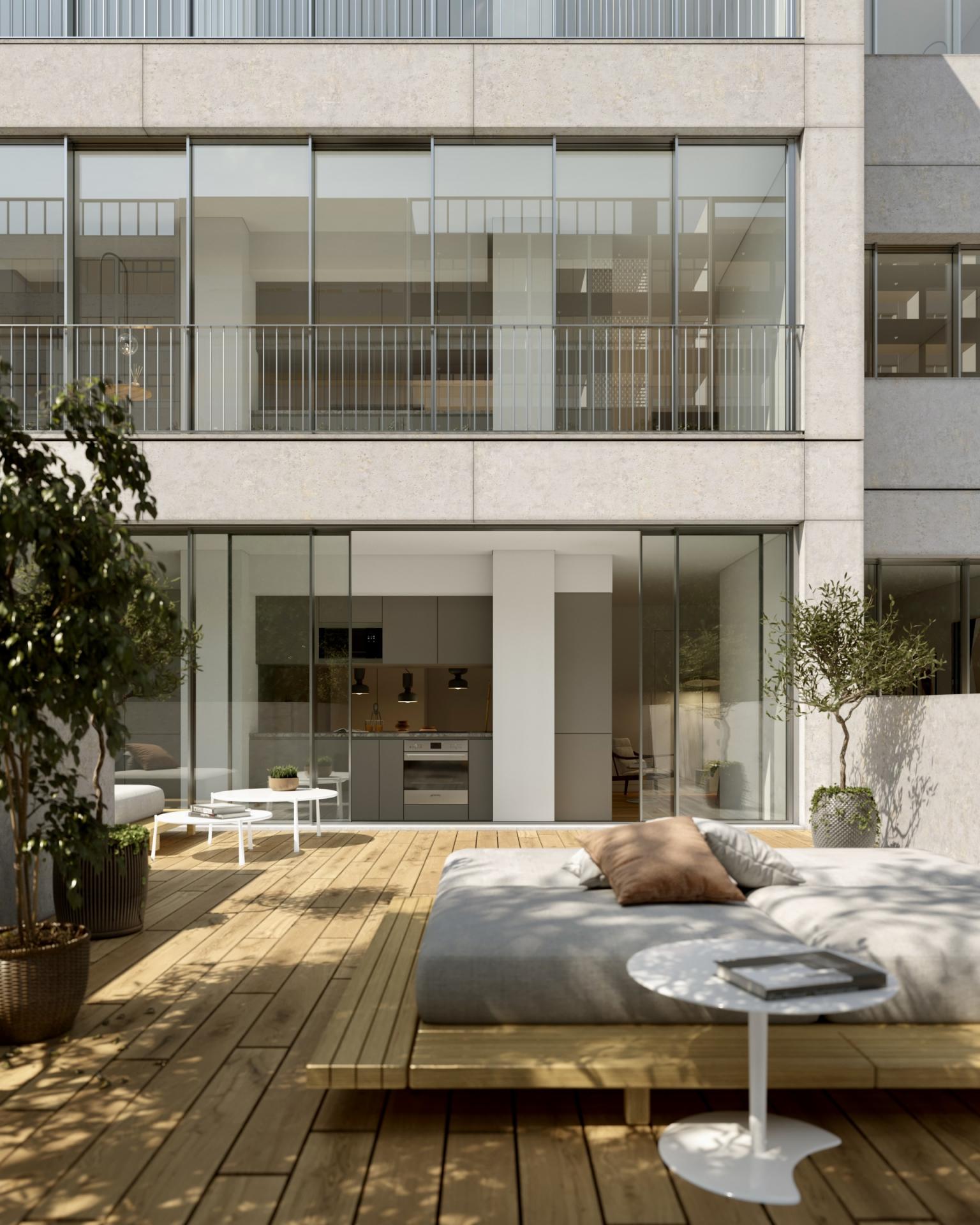3 bedroom flat in exclusive condominium in a privileged area of Lisbon