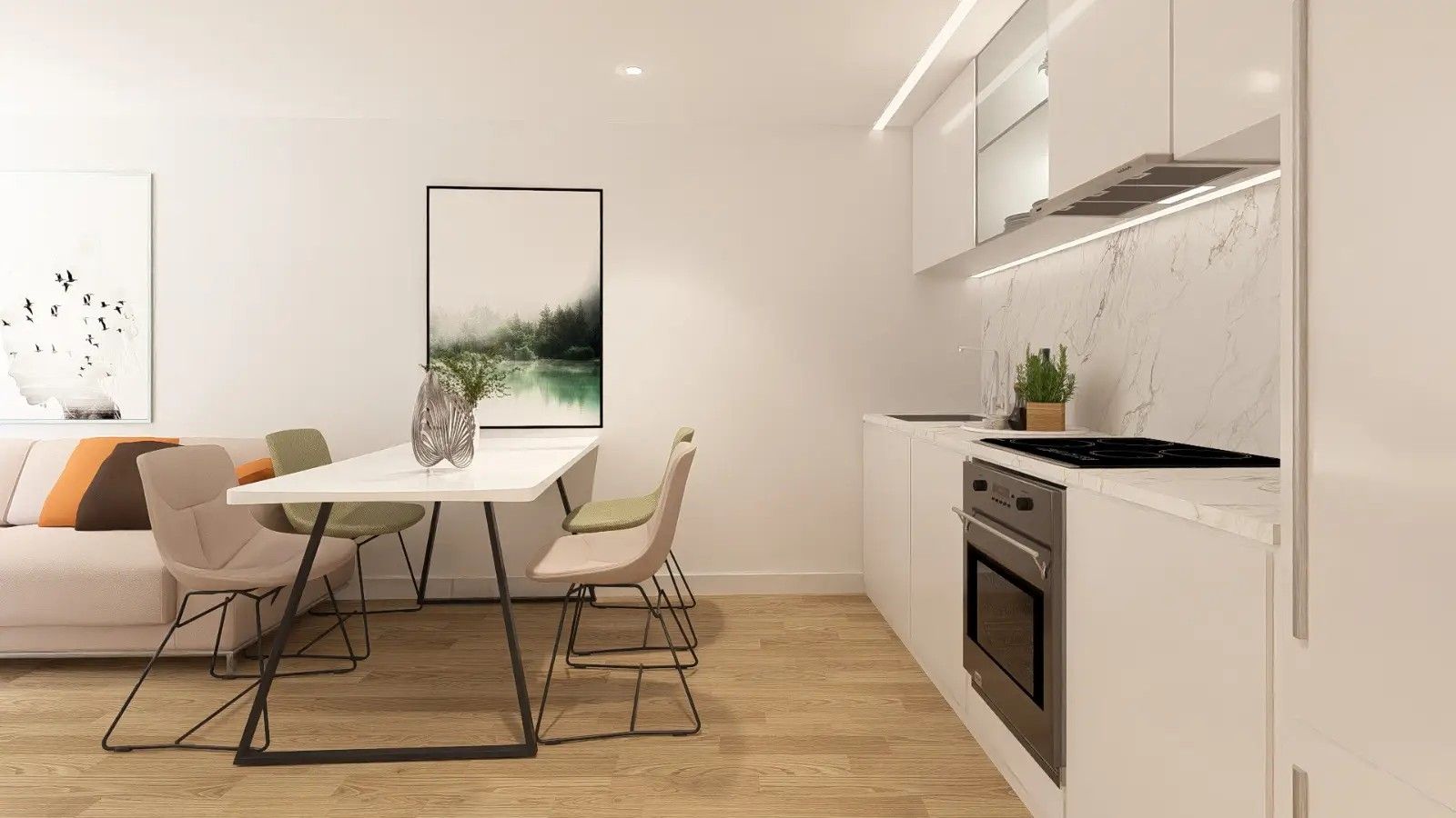 Studio+1 Apartment with Balcony in Armação de Pêra | 300 metres from the beach