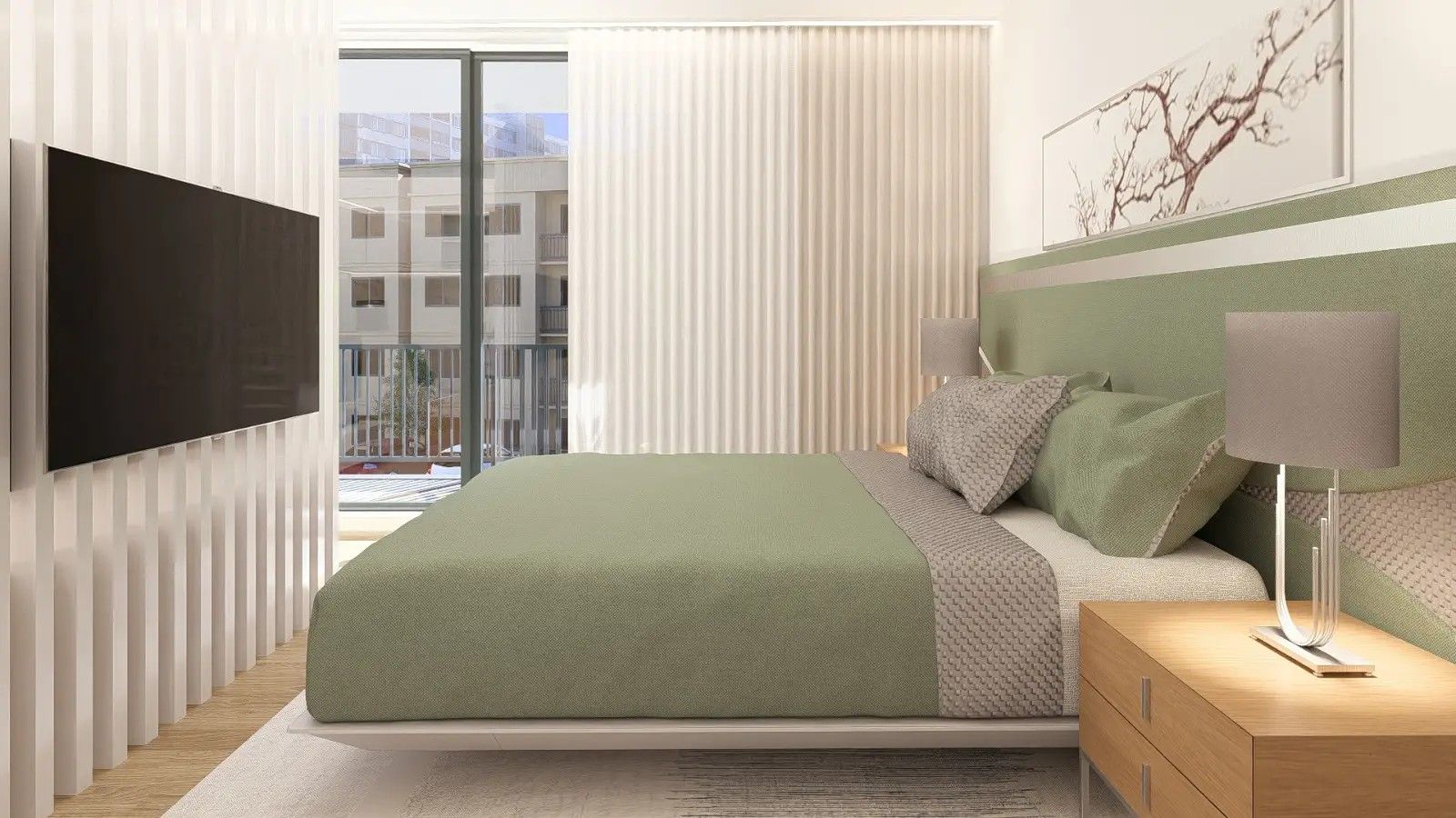 Studio avec balcon à Armação de Pêra | à 300 mètres de la plage
