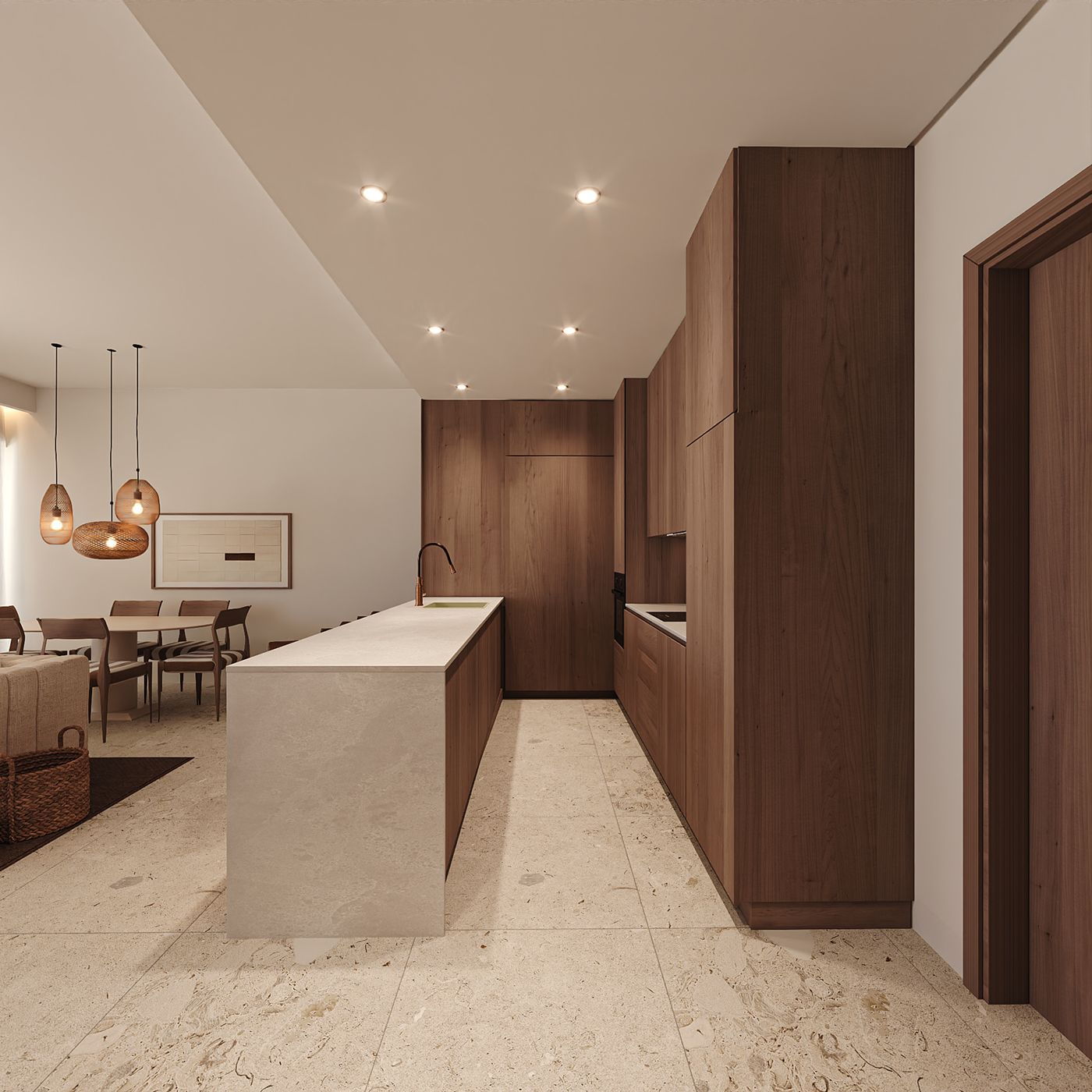 Apartment A20 - T2 - Apartment block CARVOURT