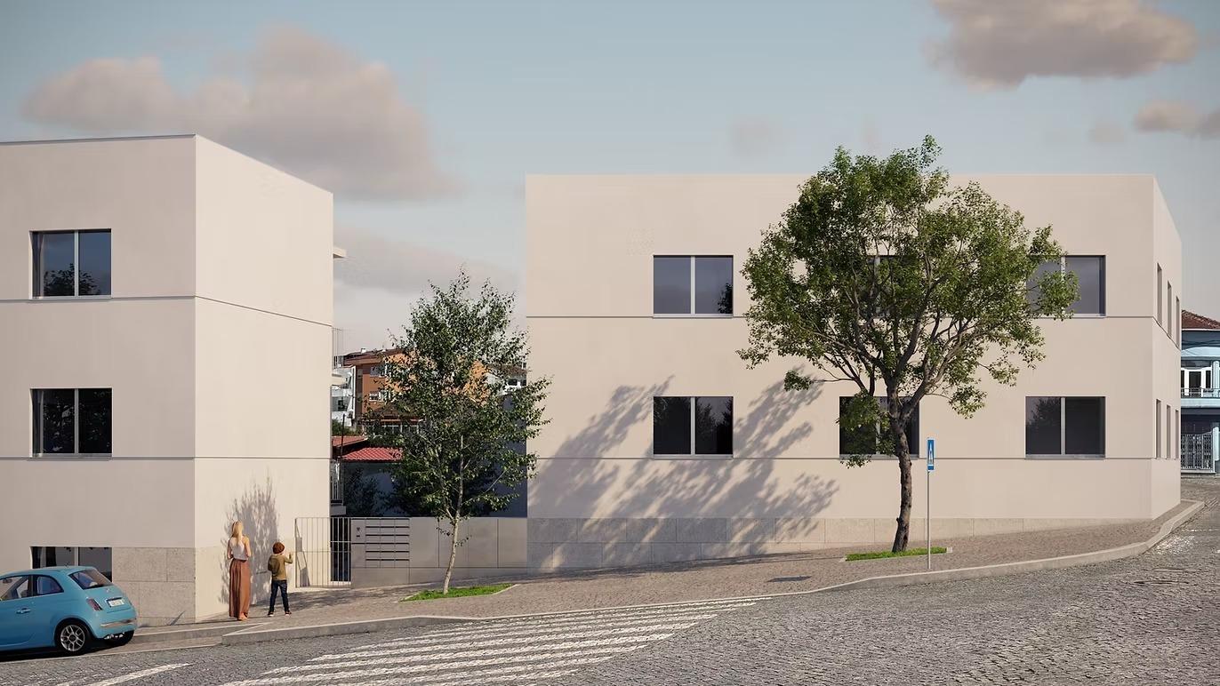 T2 moderno com terraço de 20 m2 em Campanhã