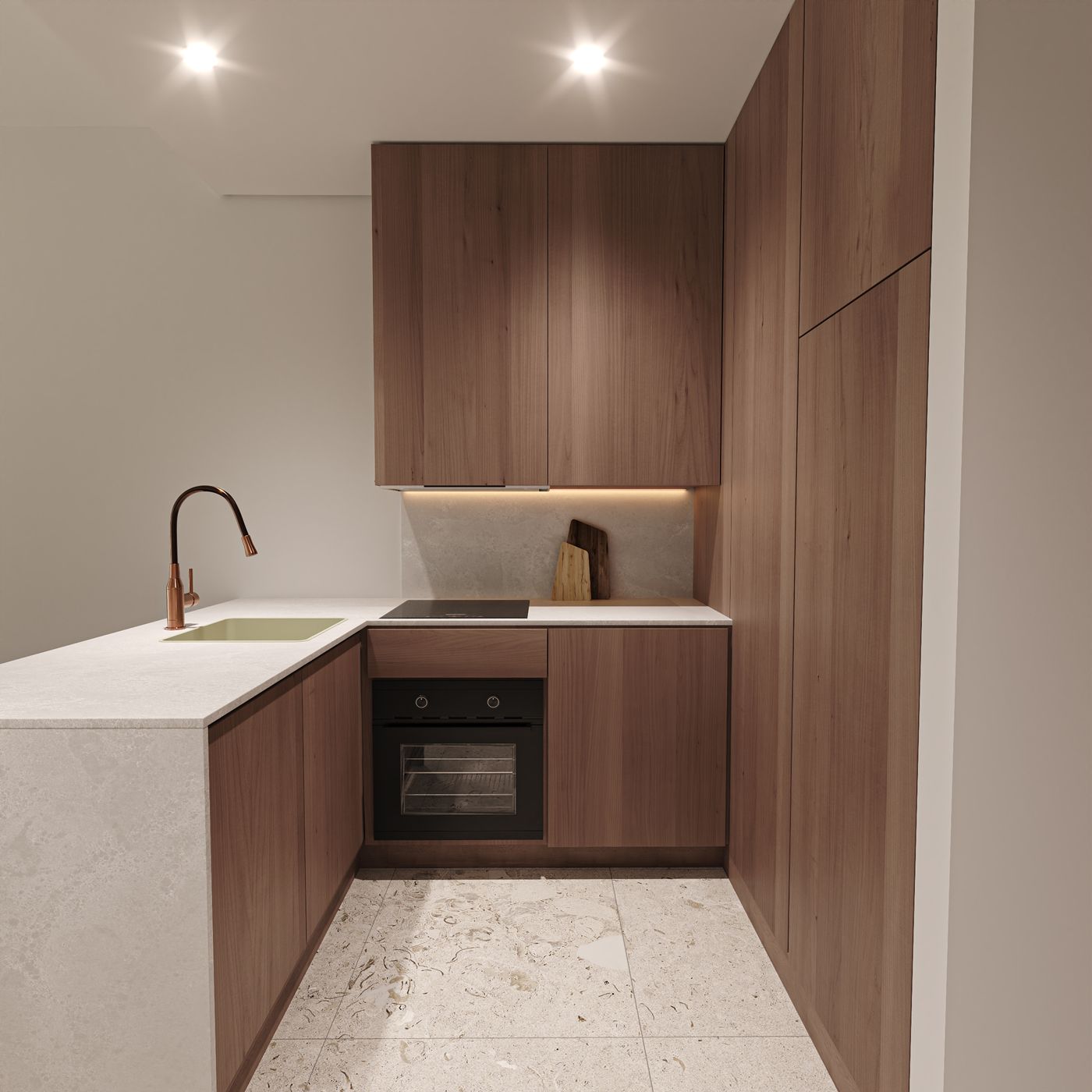 Студия A46 - T0 - жилой комплекс CARVOURT