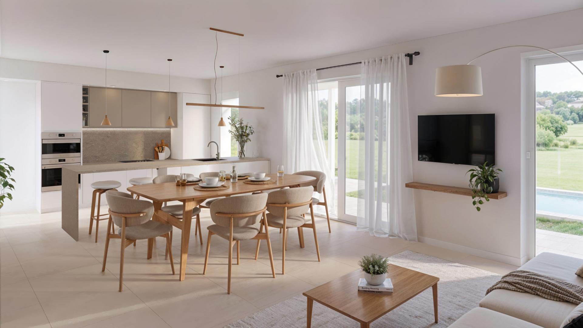 2+1-Bedroom Villa with Private Pool and Golf Course Integration