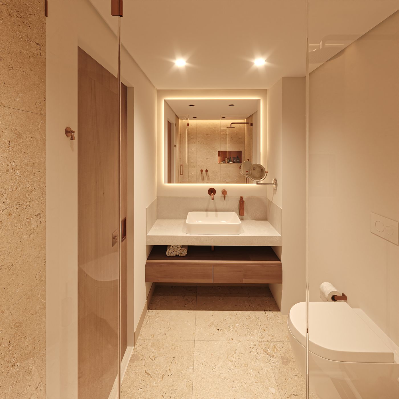 Studio A31 - T0 - CARVOURT apartment block