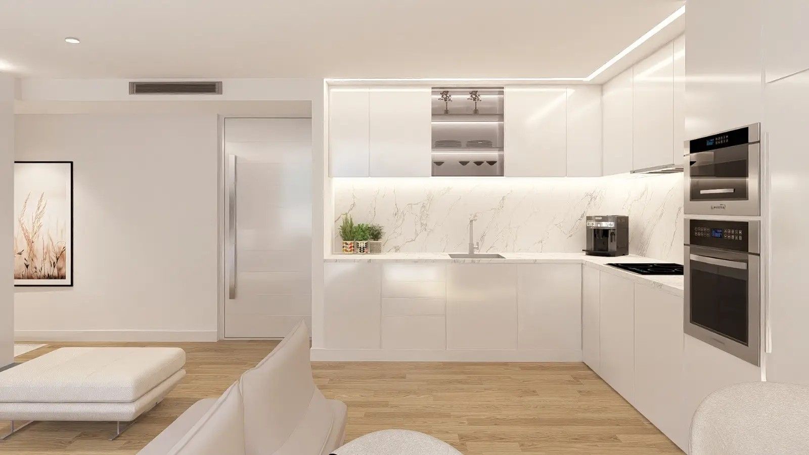 2+1 Bedroom Apartment with Balcony in Armação de Pêra | 300 metres from the beach