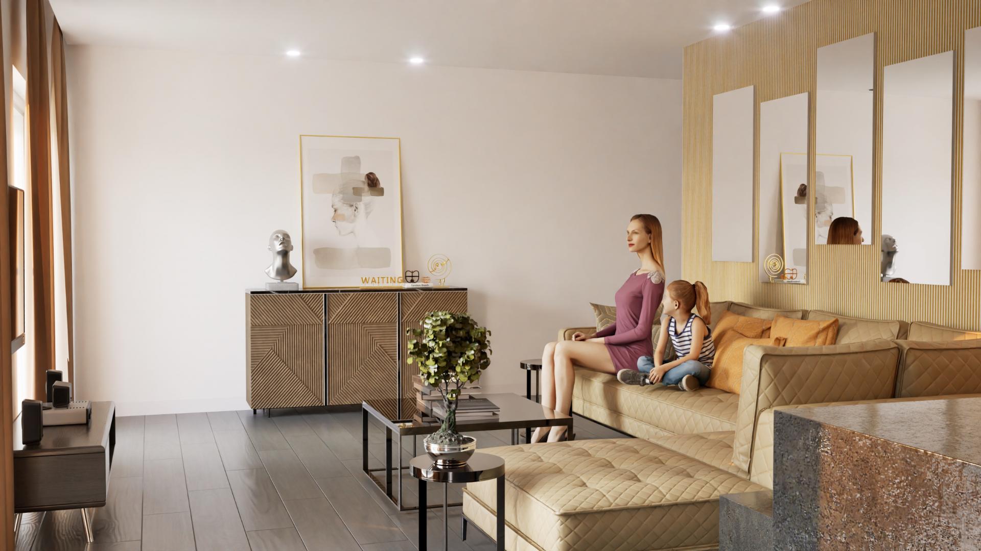 Appartement de 2 chambres avec salle de sport et finitions de luxe