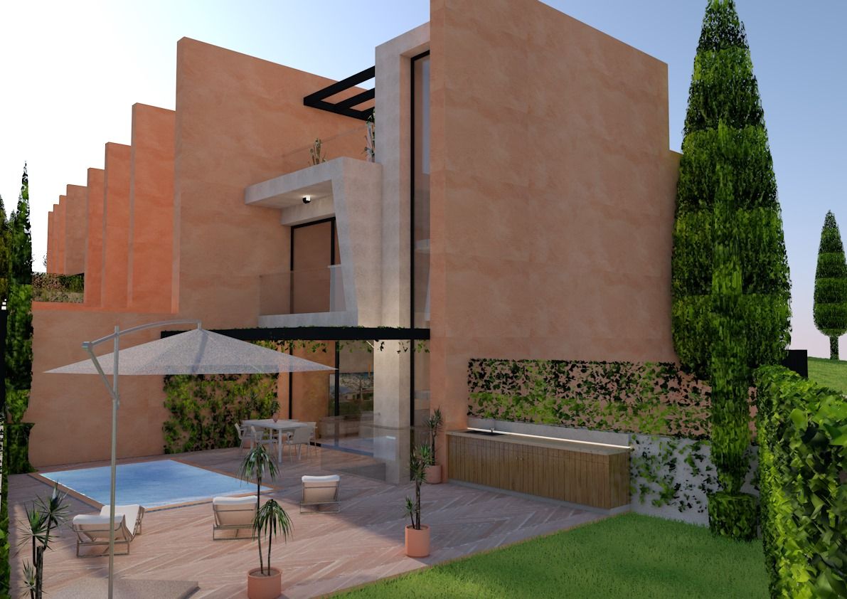 Land with Submitted Project for the Development of 10 Villas in Quarteira