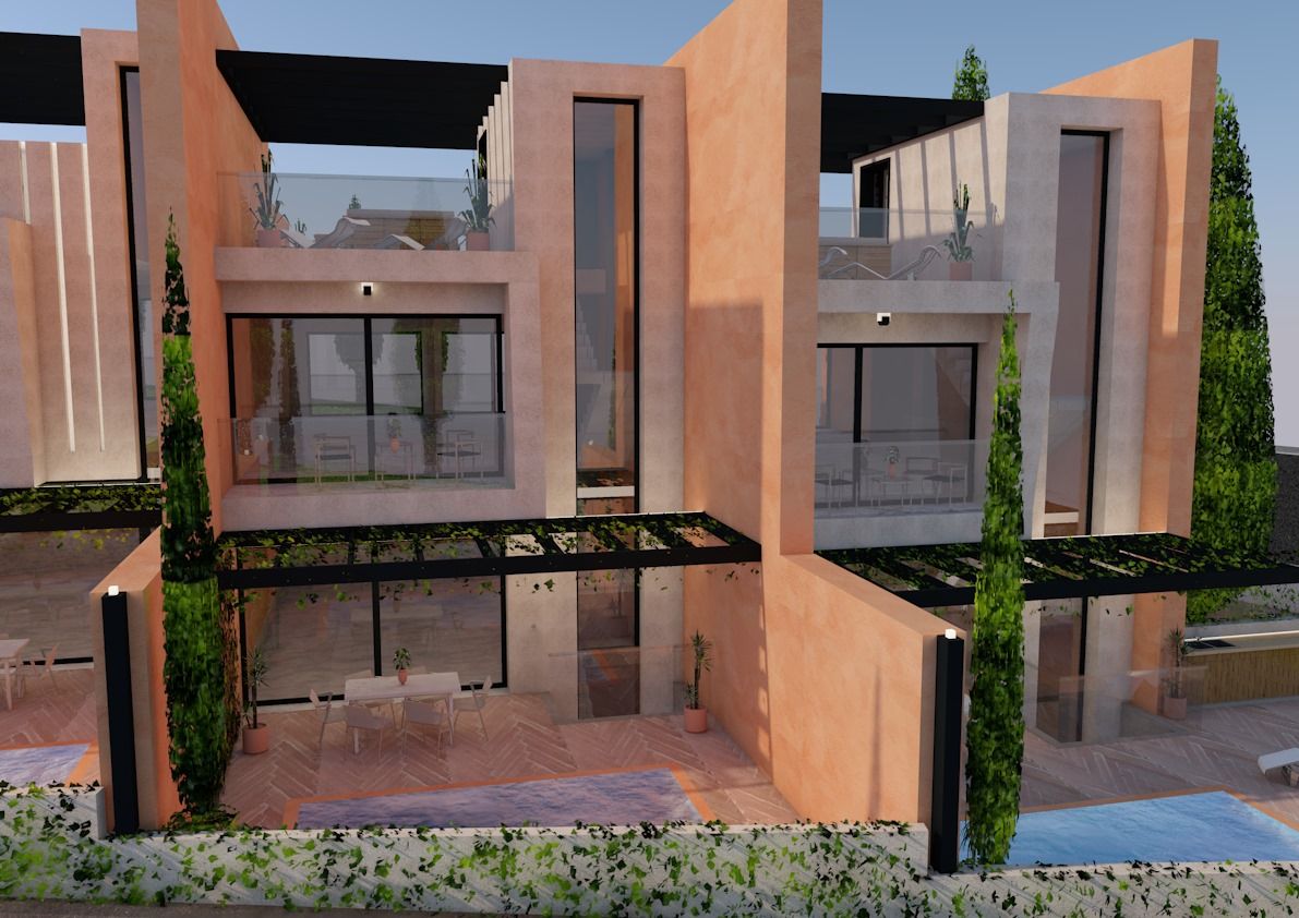 Land with Submitted Project for the Development of 10 Villas in Quarteira