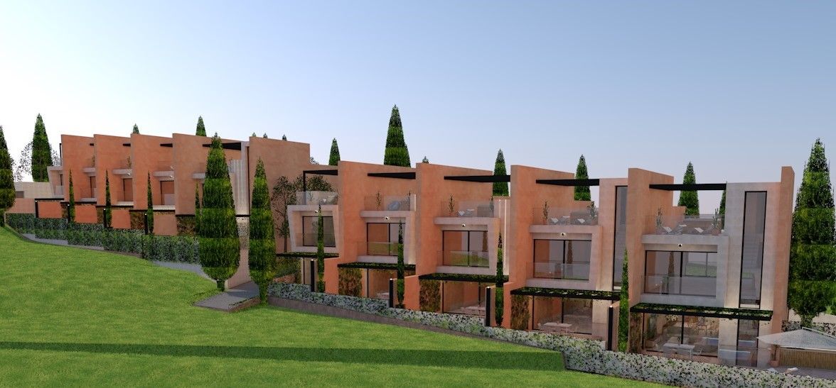 Land with Submitted Project for the Development of 10 Villas in Quarteira